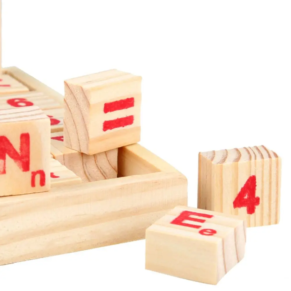 Creative Abacus for Montessori Wooden Learning Mathematics Tool Intelligence Development Colorful Beads Early Math Learning