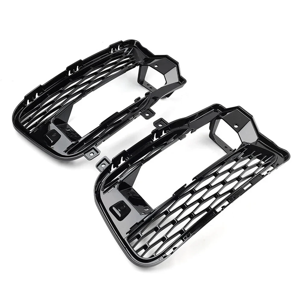 Custom Fit Fog Lights Grille Cover for Range Rover Sport 2014 2017 Sturdy ABS Protects Fog Lights from and Moisture