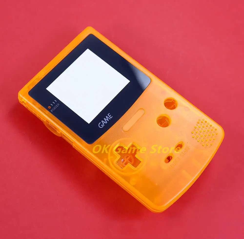 50 pçs/lote tela de vidro lente espelho para gbc backlight lcd protetor tela mod lente espelho de vidro para gameboy cor gbc