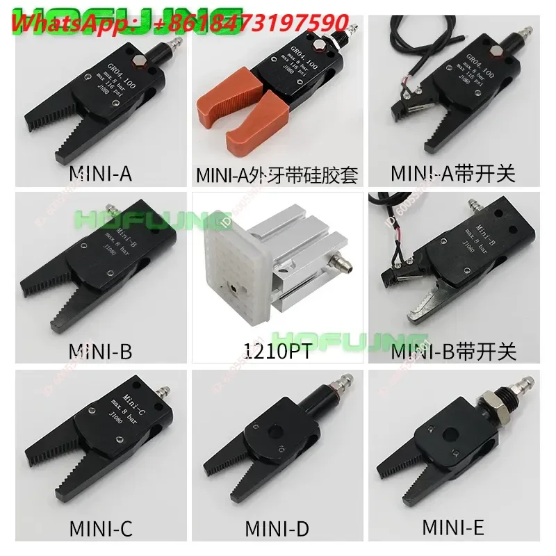 Robot Mini Fixture for Molding Machine Nozzle Clamp Compatible with Mini A B C J1060 J1080 CH1410A B