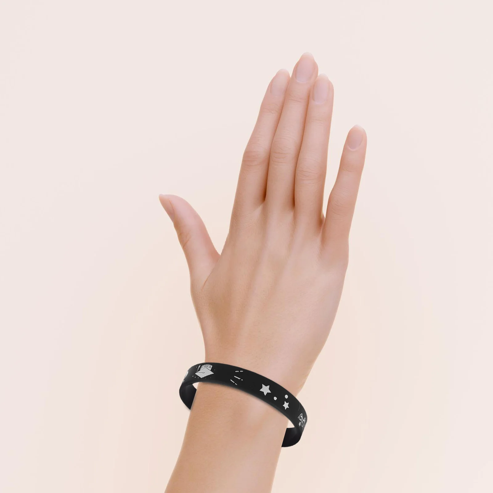 

10Pcs Silicone Graduation Wristbands Bracelets Class of 2025 Party Wristbands School Events Decorative Accessories