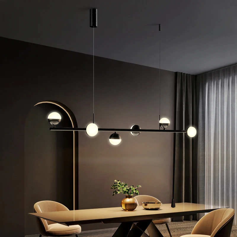 Nordic Pendant Lamp for Home Decor, Luzes da sala de jantar, Iluminação interior, Lâmpada do teto, Luz de suspensão, Lustre, Sala de estar