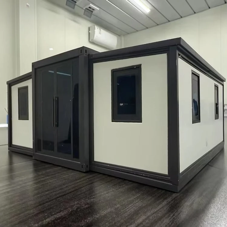 40ft Expandable Steel-framed Folding Container House, Prefabricated House Suitable for Commercial Use, 20ft Modular House