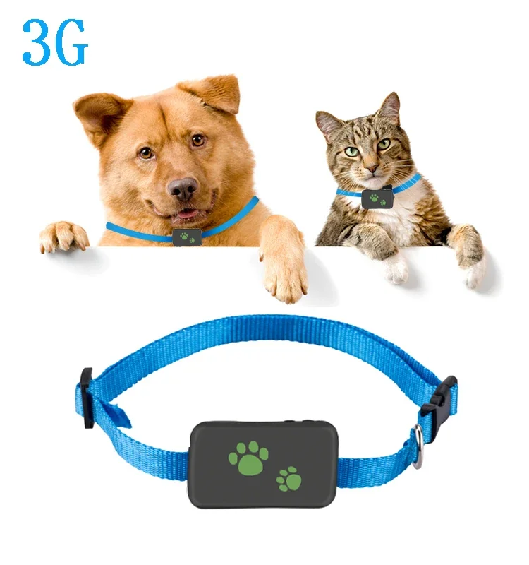 DAGPS TK203 Pet GPS Locator 3G Dog Locator Kitten GPS Tracker Waterproof Real Time Positioning Portable with Pet Neck Strap