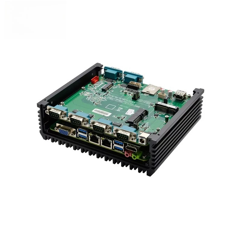 Intel Celeron J6412 DDR4 2 Gigabit LAN 6 RS232 COM HD VGA 4K Display Win10 11 Linux Industrial Embedded Fanless PCRAM/ROM NONE