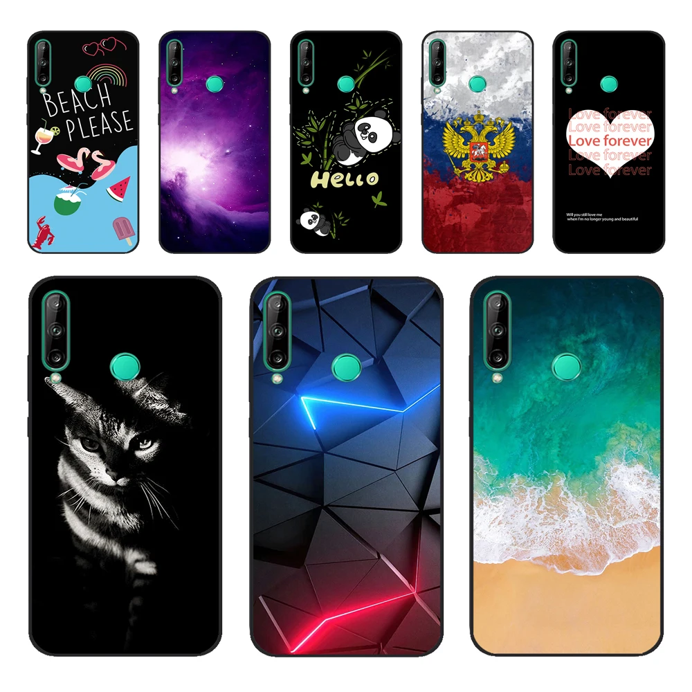 Funda de silicona suave para teléfono Huawei, carcasa trasera para Huawei P40 lite E/Y7P, Y7P, P40, LiteE, P40LITE E