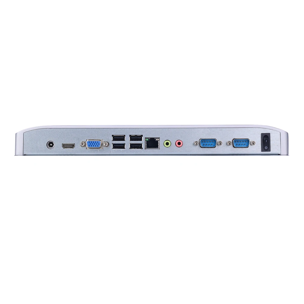 Panneau PC industriel TFT LED IP65 15 ", PW25, écran tactile résistif haute température à 5 fils, Windows 11 Pro / Linux,VGA,HD,LAN,2COM