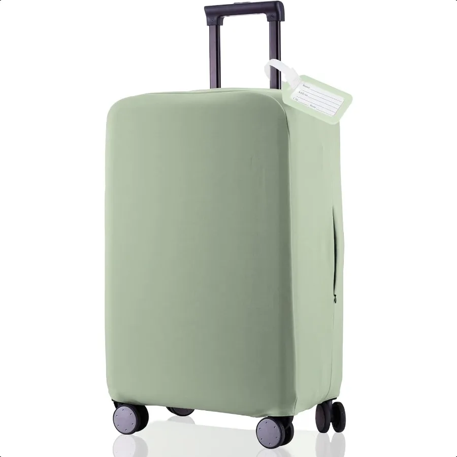 

Travel Lage Cover Suitcase Protector ScratchResistant Fit 1931 Inch Suitcase Not Included Suitcase Cyan S(1921 inch )