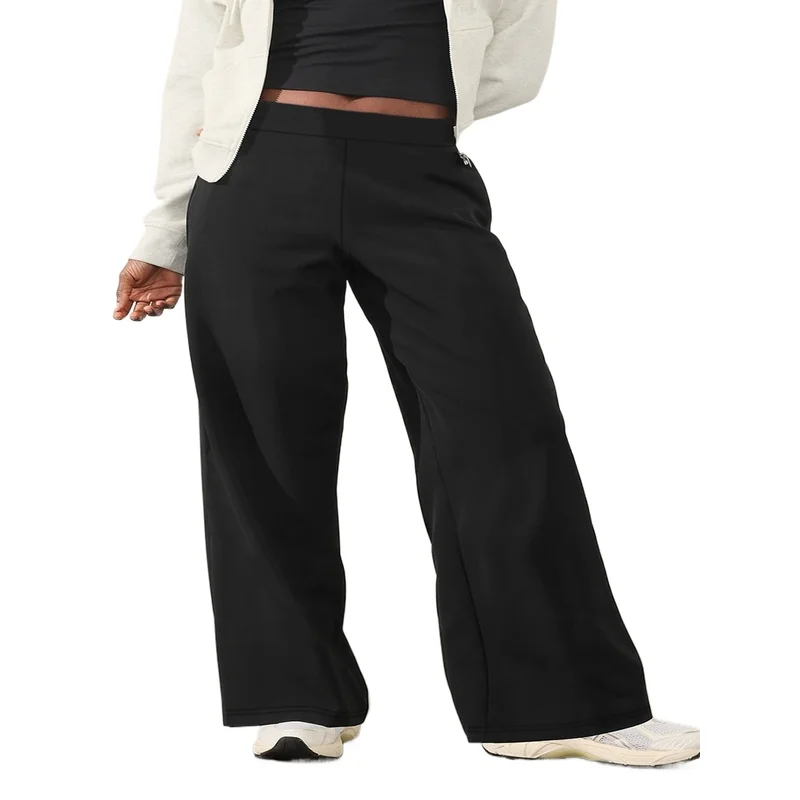 

2026 Plus Size Regular Waist Slim Fit Pants – Straight Leg Style