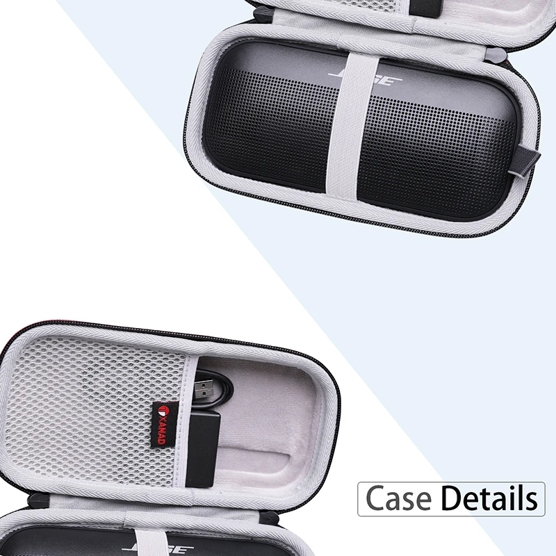 XANAD EVA Hard Case for Bose SoundLink Flex Bluetooth Portable Speaker Storage Bag