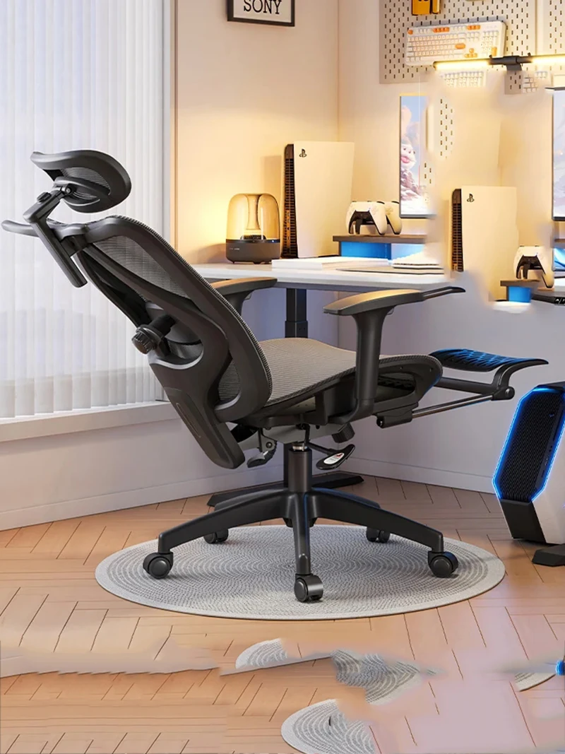 Ergonomic Waist Office Chair Support Computer Student Work Gaming Chair Clerk Bedroom Silla De Escritorio Office Furniture