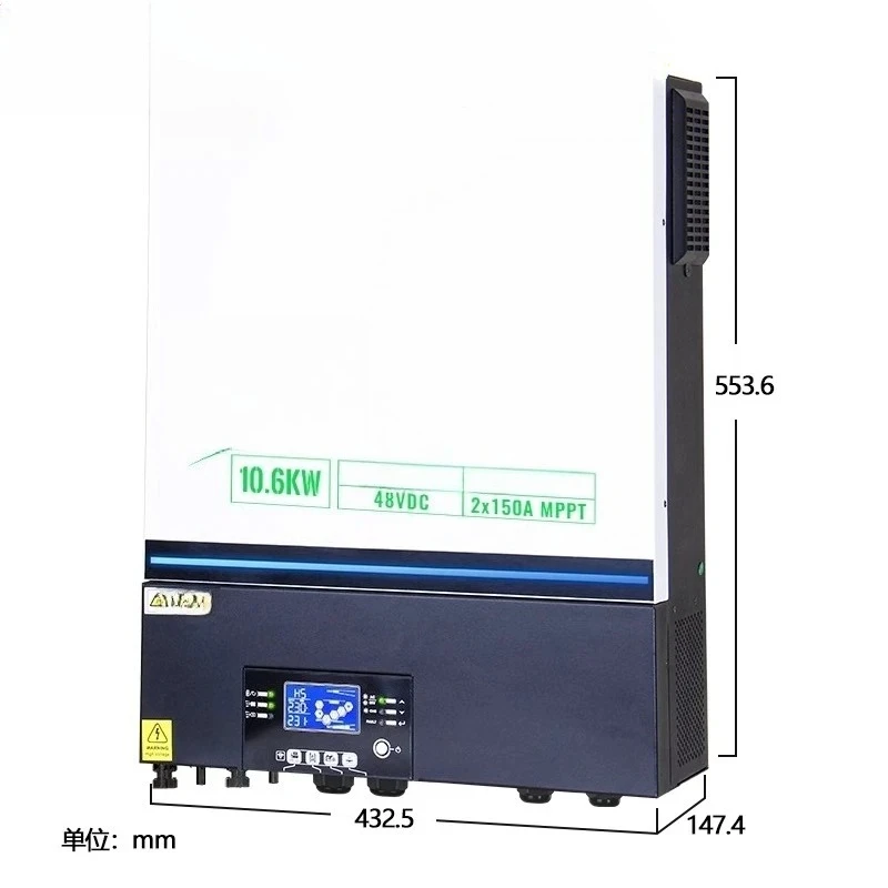 

10.6KW solar inverter 48V to 220V.....Brand new and new