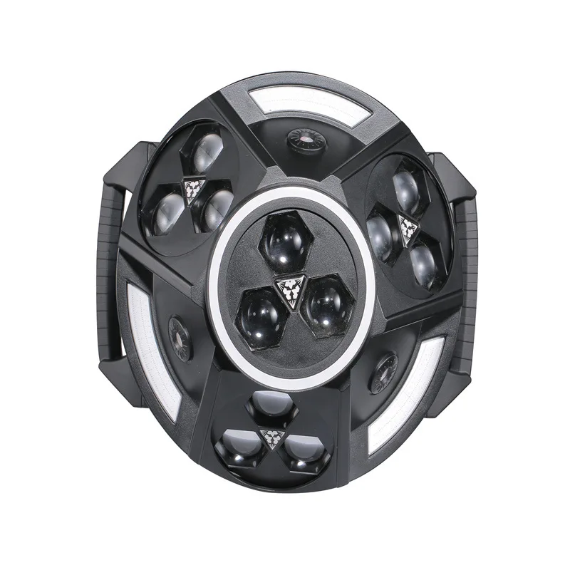 Four-head super bee eye laser stroboscopic, laser atmosphere voice-activated effect stage lighting
