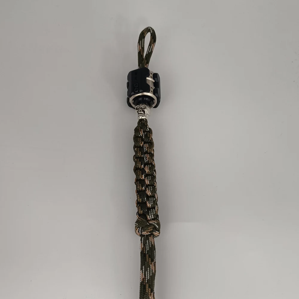 Metal Fidget Spinner Stress Relief Toy ADHD Tool Anti-Anxiety Desktop Toy with Parachute Rope Stress Relief Toy Children Gift