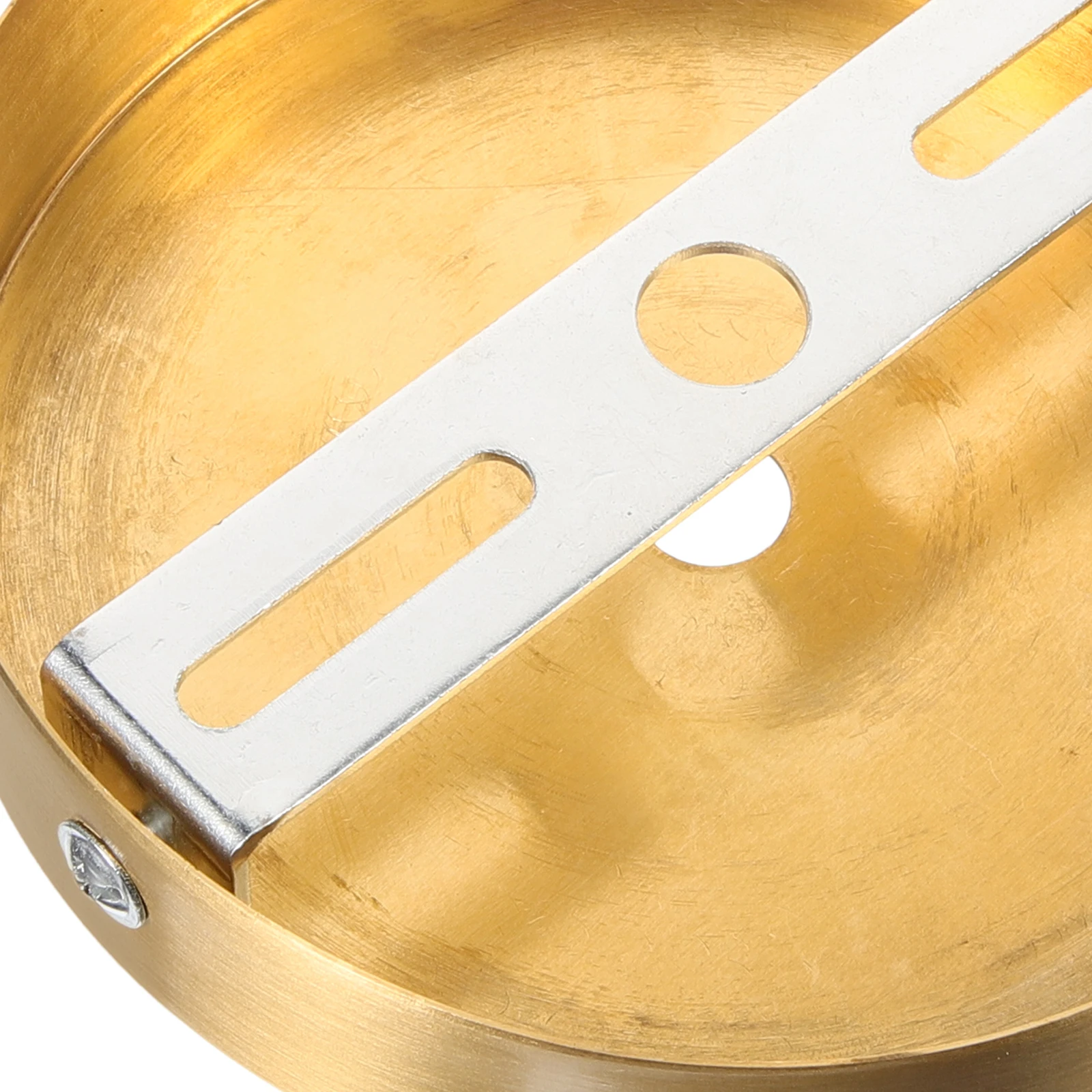 

1 set Retro Chandelier Mounting Bracket 100mm Diameter Copper Ceiling Light Cover Plate for Fixture Canopy