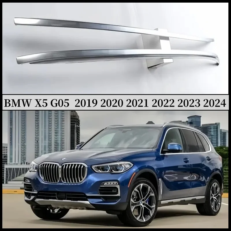 Roof Rack Luggage Raill For BMW X5 G05 2019 2020 2021 2022 2023 2024 2025 Bar Carrier Bars Top Racks Rail High Quality Aluminium