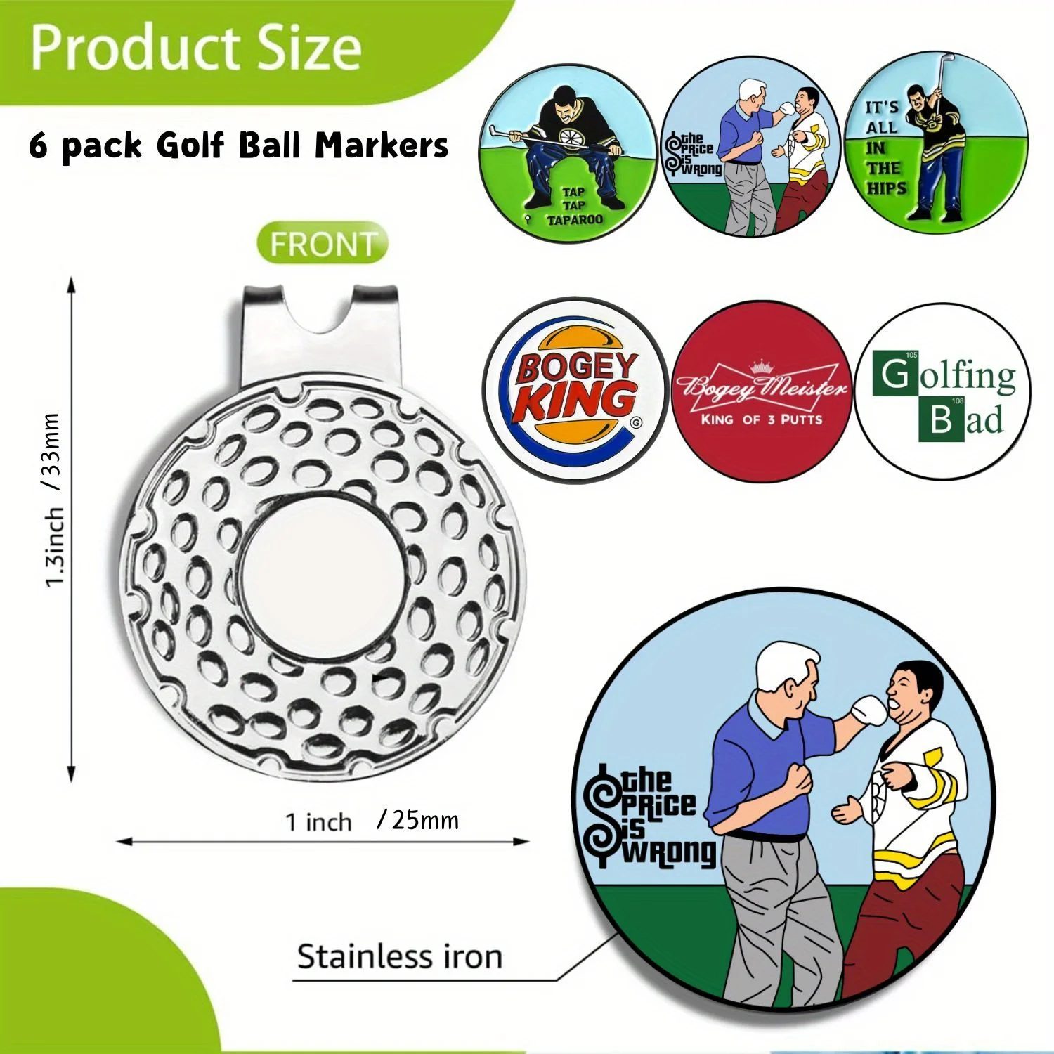 Thumbnail 4 - #40 Trending Golf Ball Markers Right Now