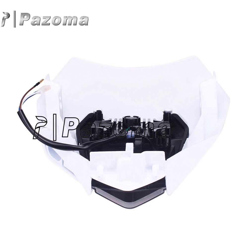 Price Discount White Plastic Shell LED Headlights