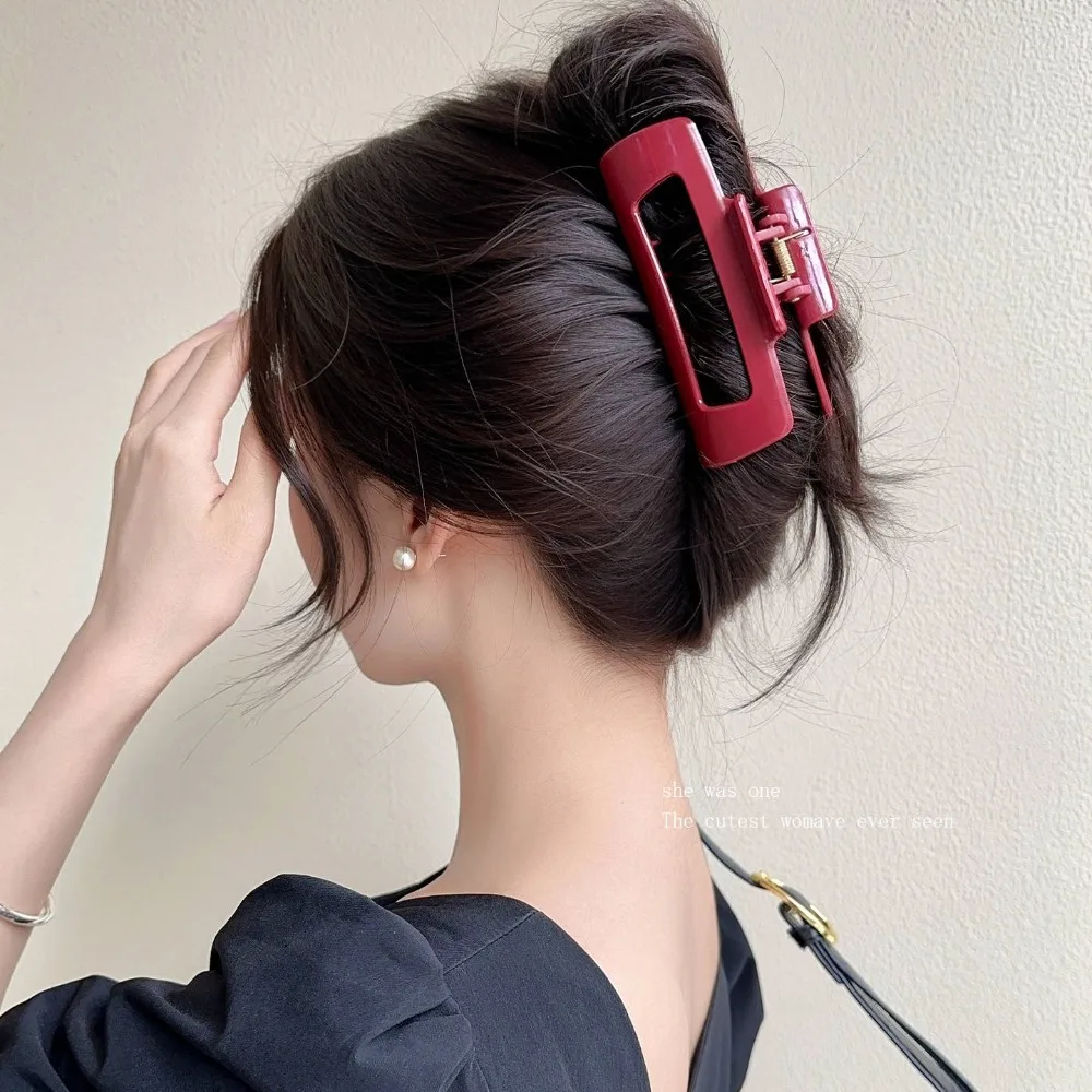 مشبك شعر مطاطي ناعم، مشبك سمك القرش، آمن من السيليكون الناعم المضاد للتصادمات، مضاد للسقوط، حماية مخالب شعر الرأس، إكسسوارات الشعر للنساء