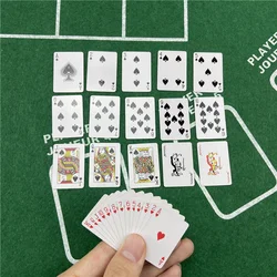 Mini 40X28mm iskambil kartları sevimli MINI minyatür oyunları Poker kağıt minyatür bebek aksesuar ev dekorasyon yüksek kalite