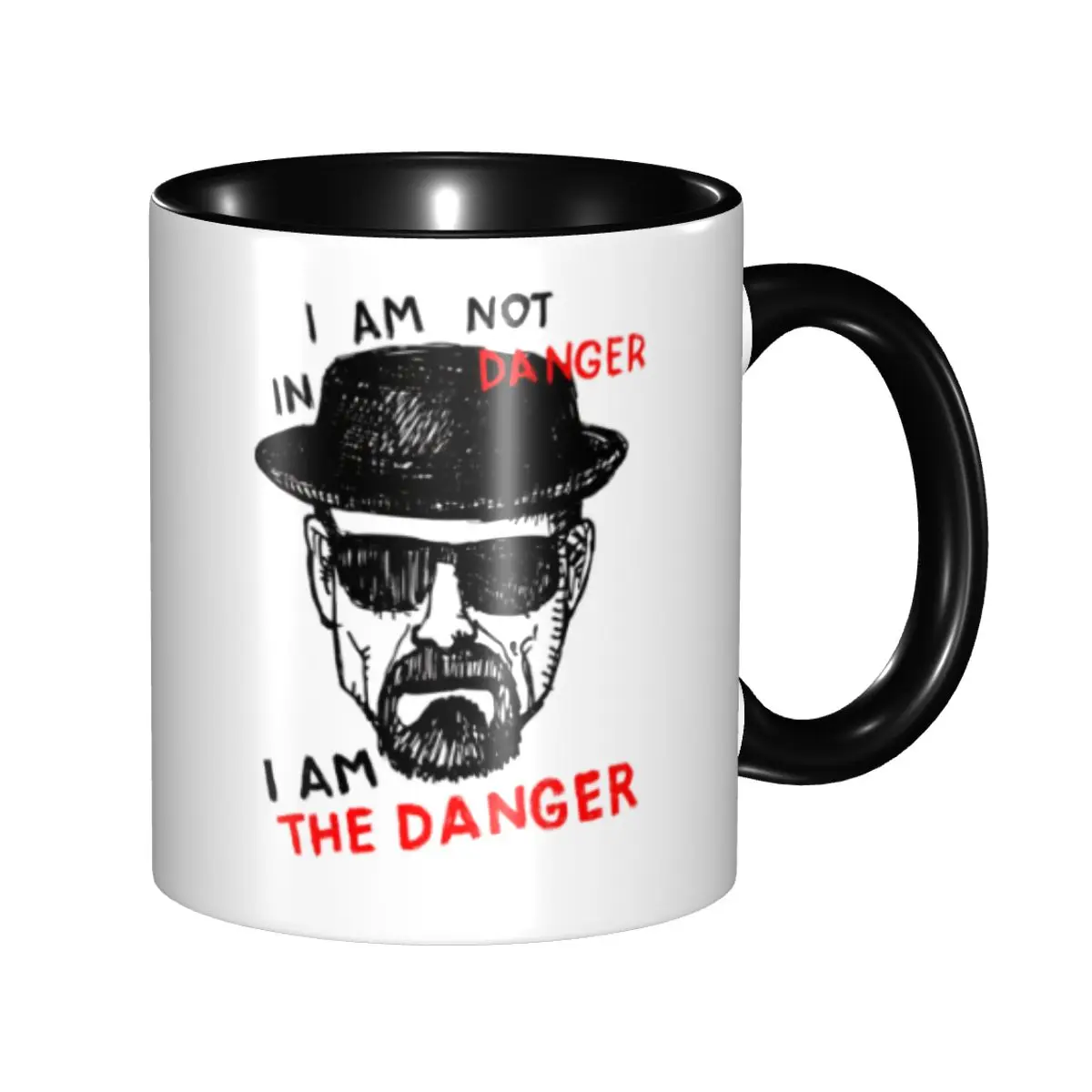 Customized Los Pollos Mugs Walter White Classic Logo Hermanos Bullseye Ceramic Coffee Mug Cup Creative Gift