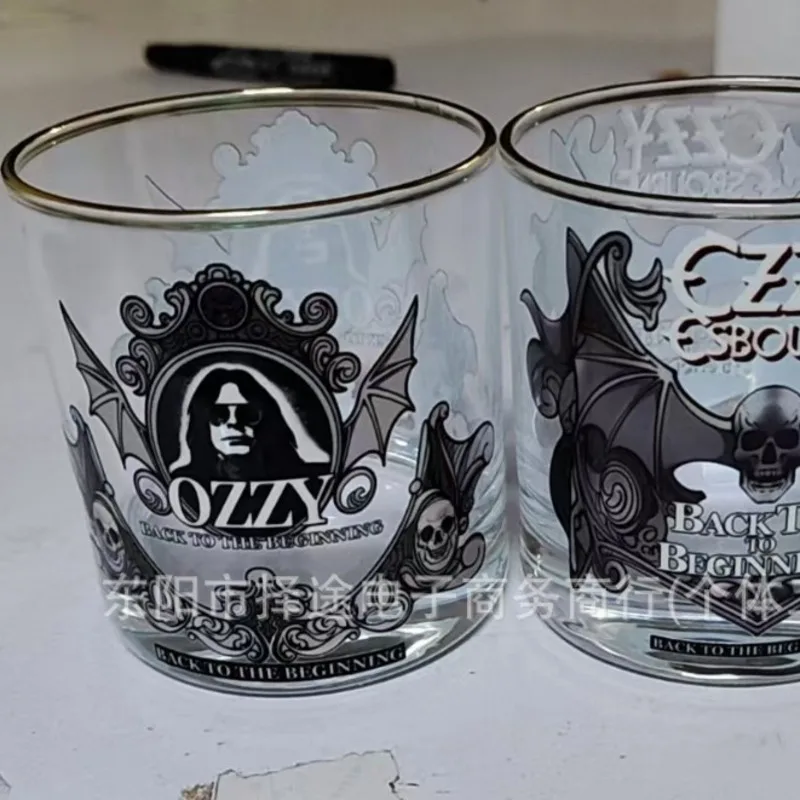 

Ozzy Osbourne Whiskey Glass Cocktail Drinking Glasses Rock Music Barware Gift For Fans