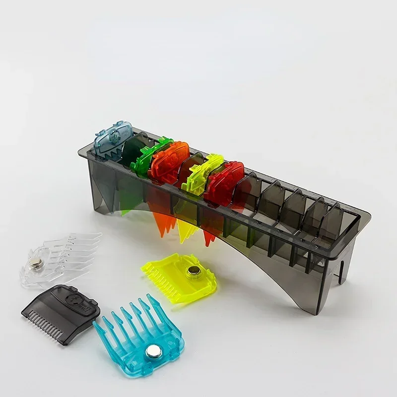 صندوق تخزين رف بلاستيكي لمشط الحلاقة، فرجار المقص، أداة تصفيف الشعر الكهربائية برأس الزيت، قطعة واحدة