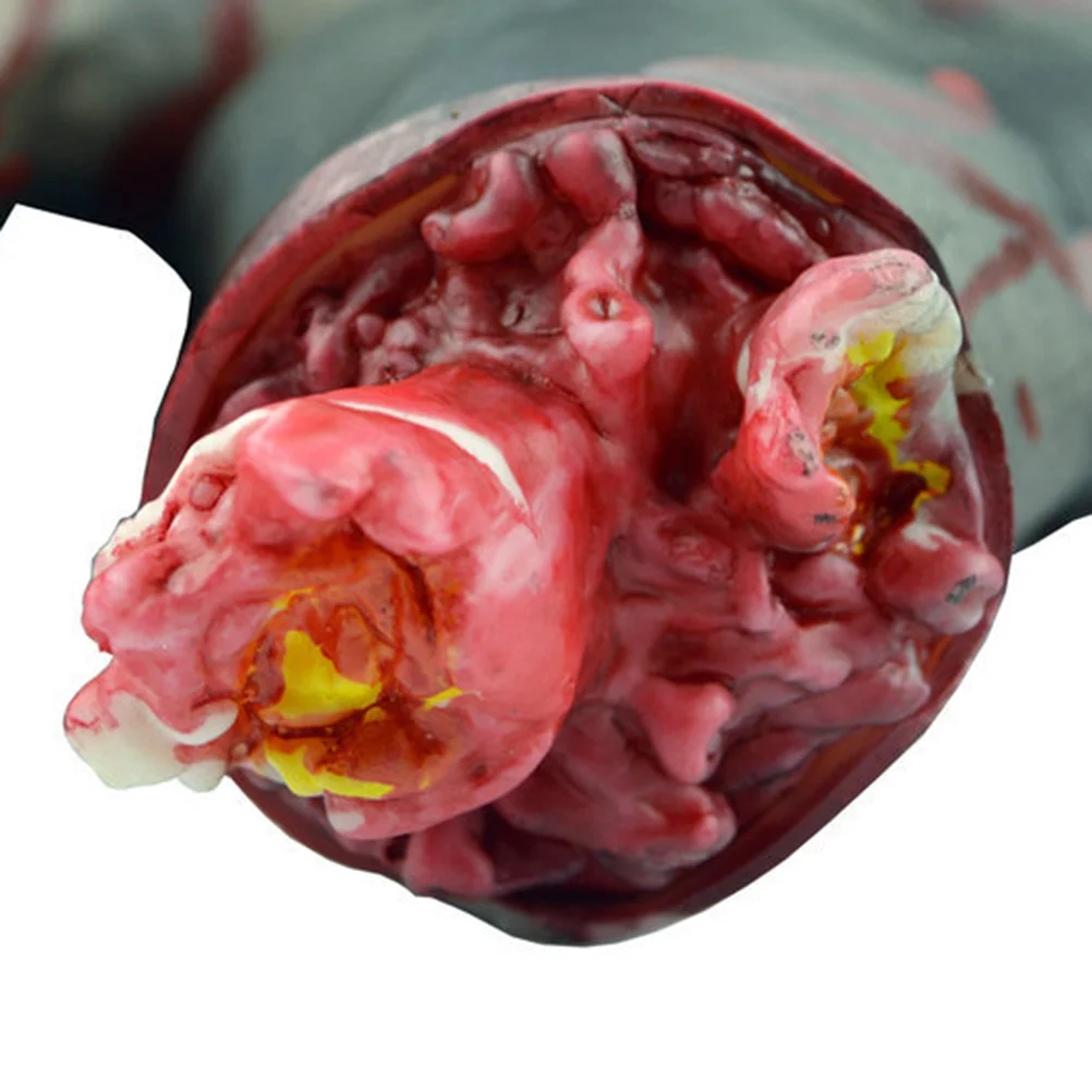 

4 шт. реалистичных реквизитов в виде измельченных человеческих частей (разломанные руки и ноги) в цвете кожи для Хэллоуина, розыгрышей, декораций для вечеринок, сценических шоу