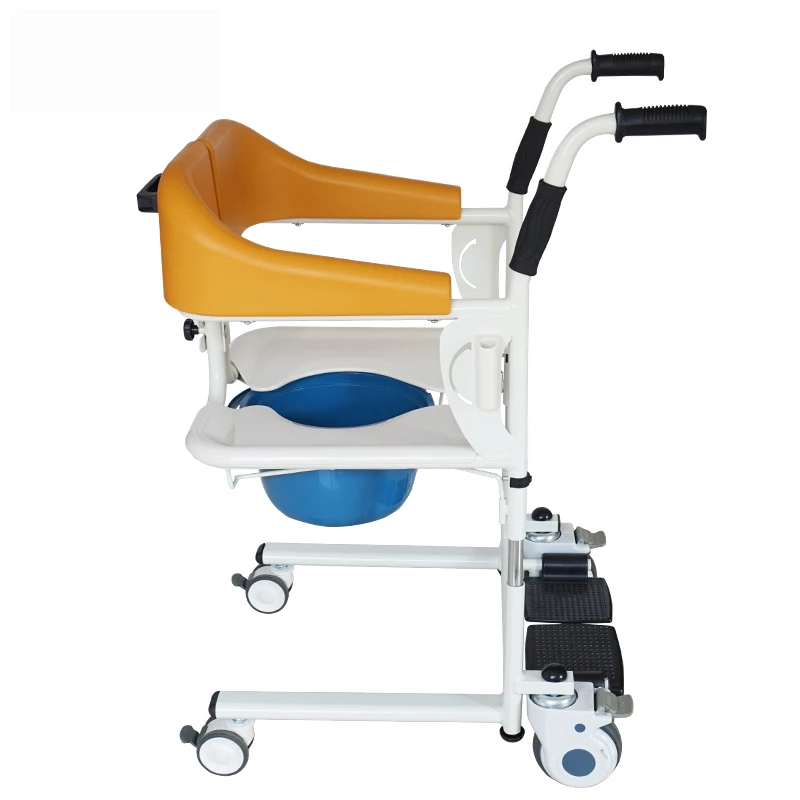 Health Medical Rehabilitation Patient Transfer Nursing Moving Commode with Lifting