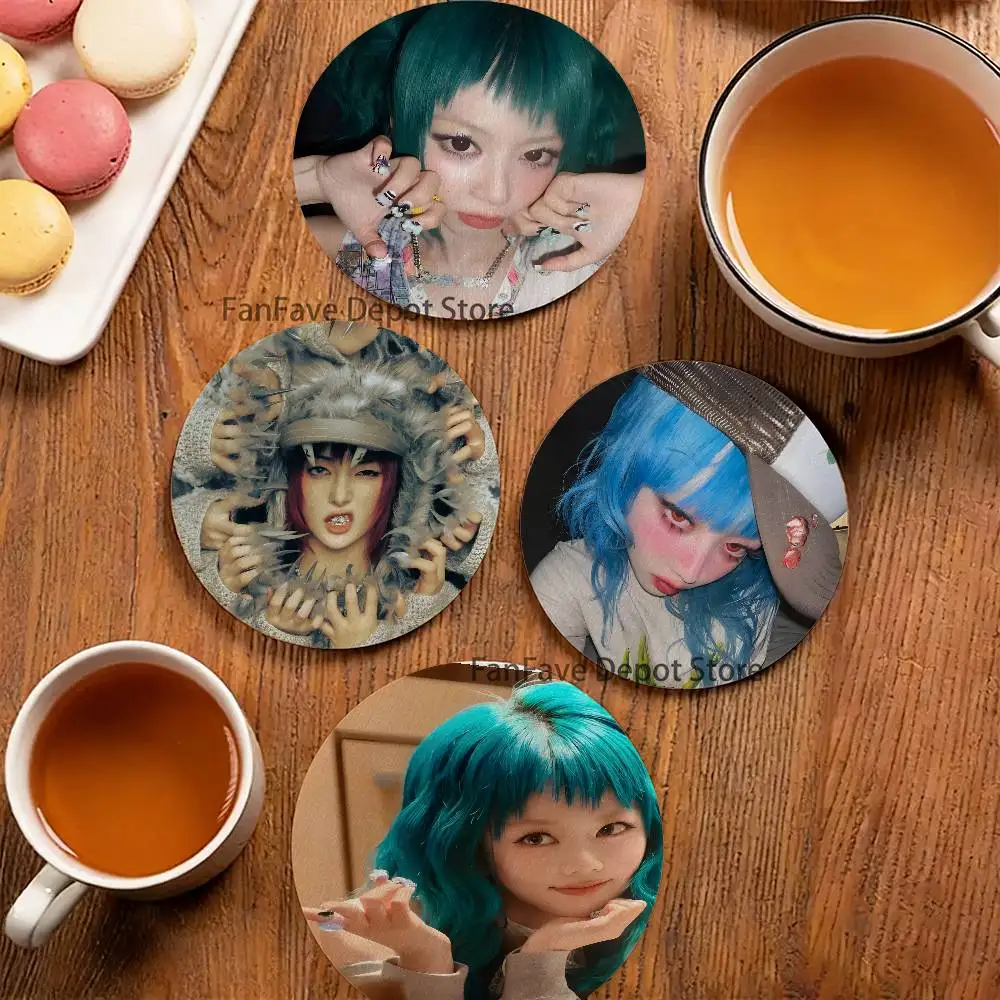 

H-Hinata Coaster Wooden Drink Tray Suitable for Restaurants and Coffee Shops Easy To Wash and Clean