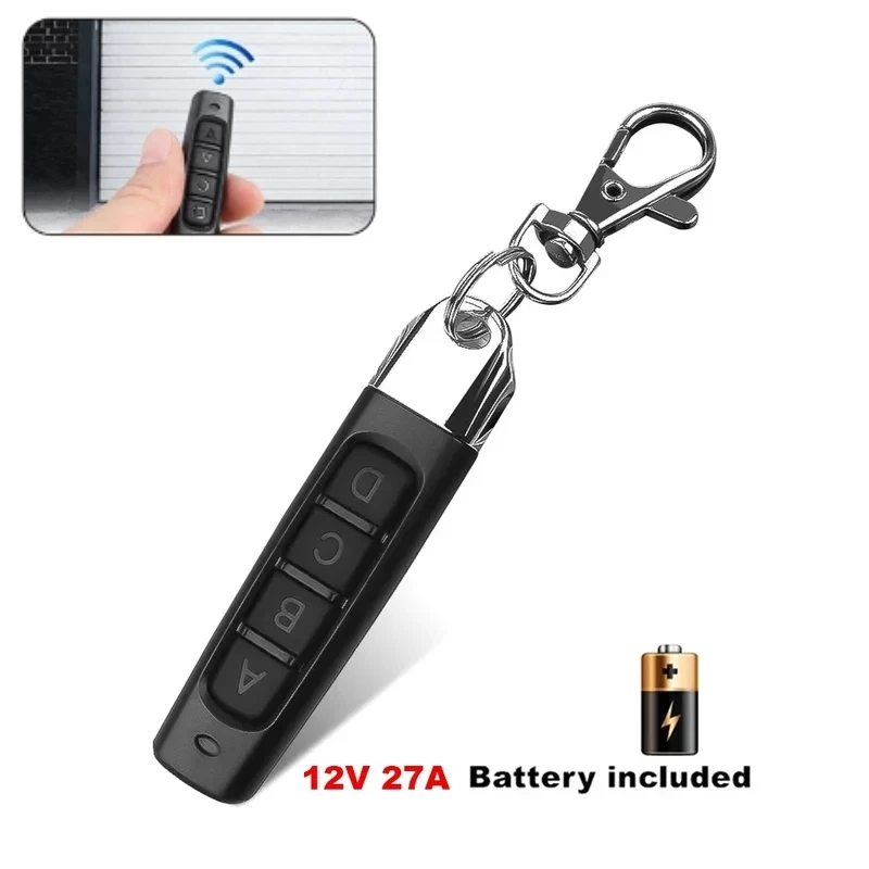 New Remote Controller 433MHz Garage By Duplication Wireless Universal Car Alarm Clone Duplicator Lock Car Keychain Transmitter