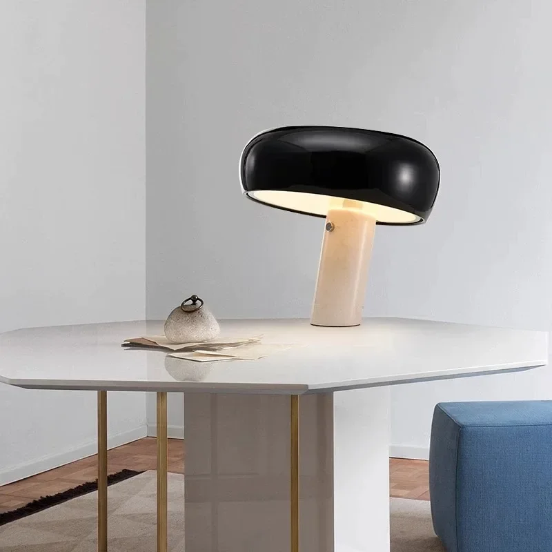 Italian Floss Snoopy desk lamp designer bedroom Nordic simple atmosphere mushroom bedside lamp