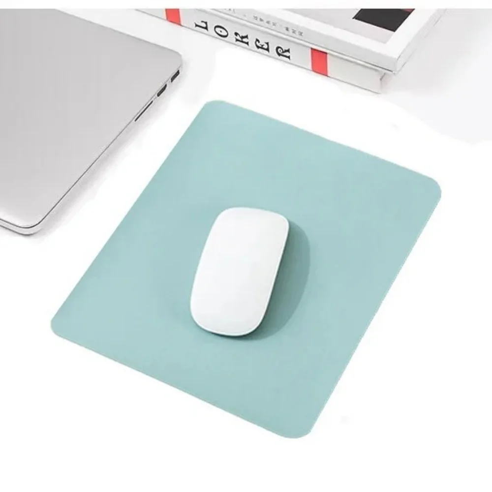 Non-Slip Gaming Desktop Leather Mouse Pad Waterproof Premium PU Mouse Pad Anti-Scratch Easy To Clean Mat For PC Laptop Desktop