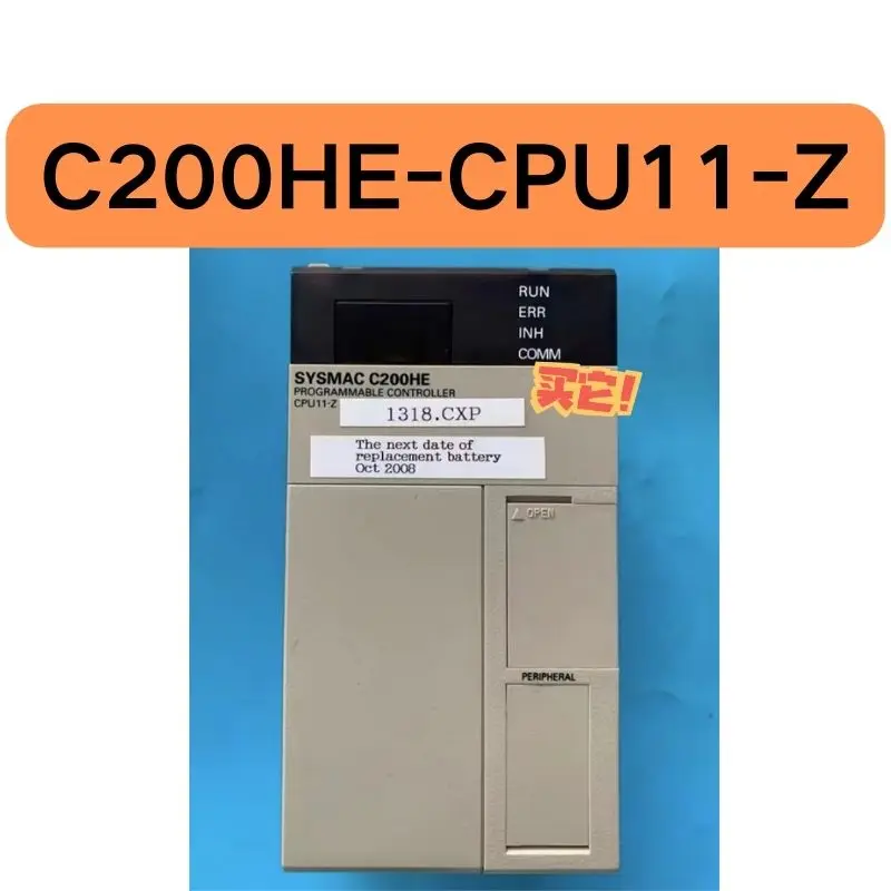 

The second-hand C200HE-CPU11-Z servo driver tested OK and its function is intact