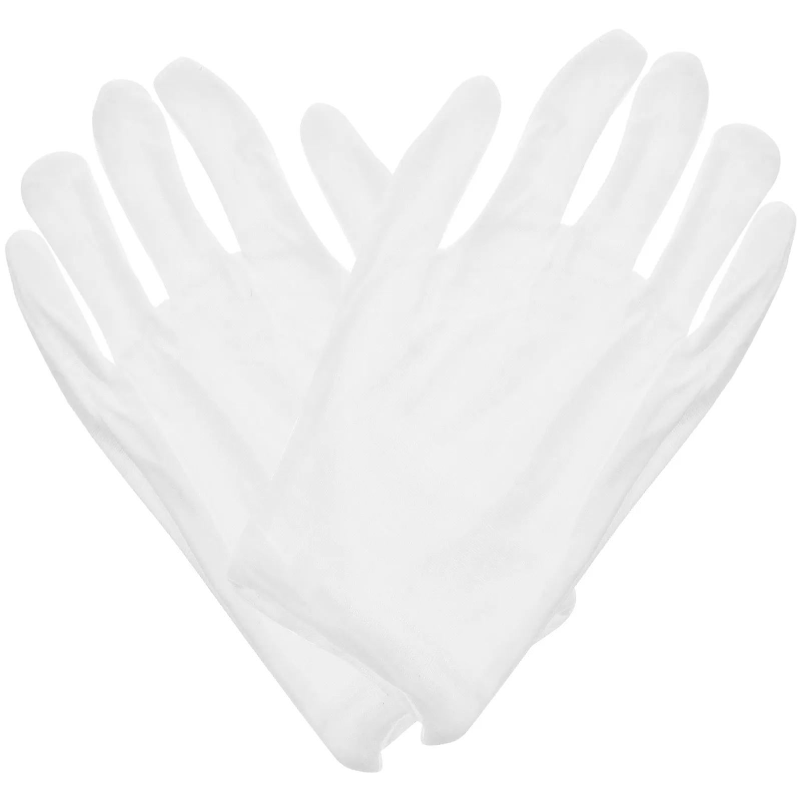 6Pairs Thin Cotton Gloves for Men Work Gloves Jewelry Inspection Handling Comfortable Cotton Men Mens