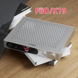 FiiO/K19-Amplificateur d'oreille zippé notaires, DSP sans perte DSD, amplificateur de puissance pour casque, machine tout-en-un