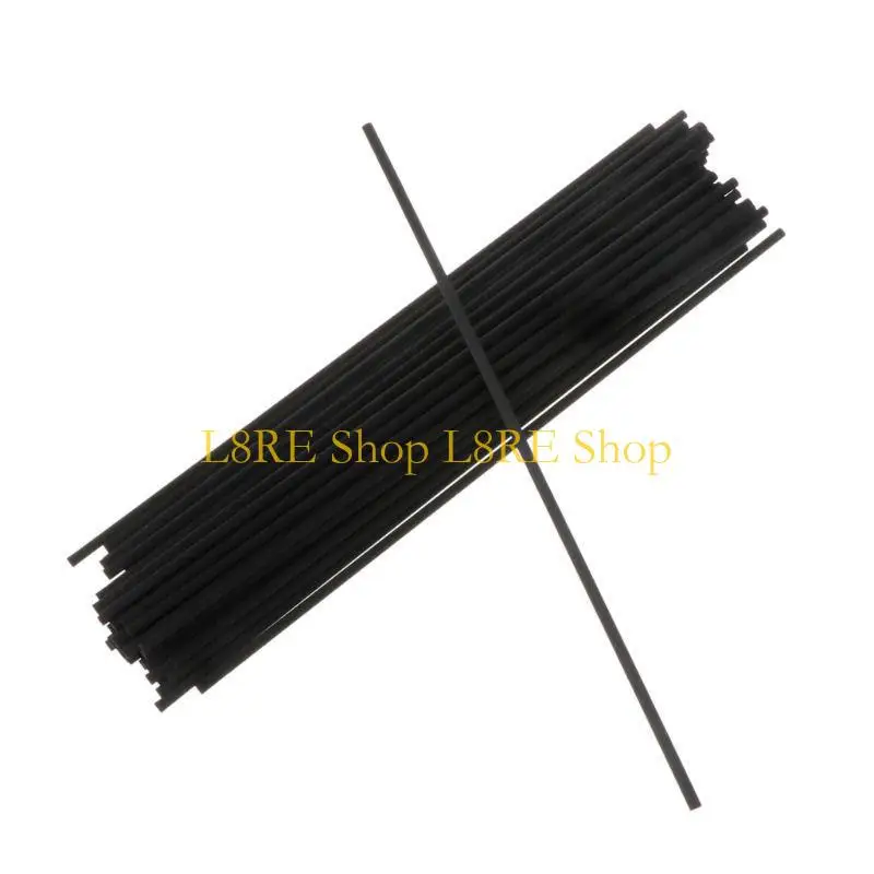L8RE 50 Stück Rattan-Reed-Sticks, Duft-Reed-Diffusor, Aromaöl-Diffusor, Rattan-Sticks für Zuhause, Badezimmer, Duft-Diffusor