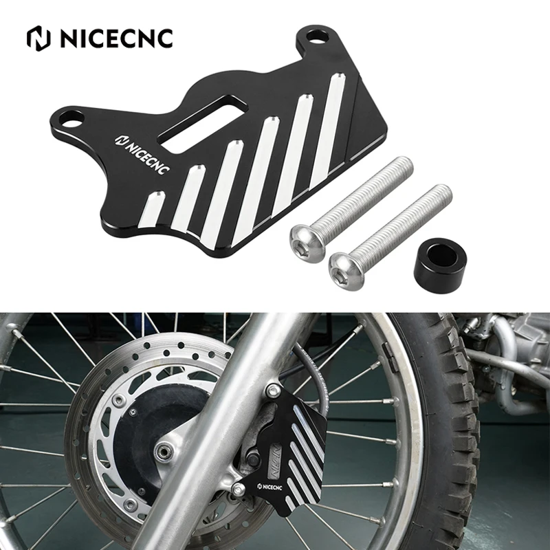 

NICECNC Front Brake Caliper Guard Cover Protector For Honda XR650L 1993-2024 2023 2022 2021 Billet Aluminum XR 650L Accessories