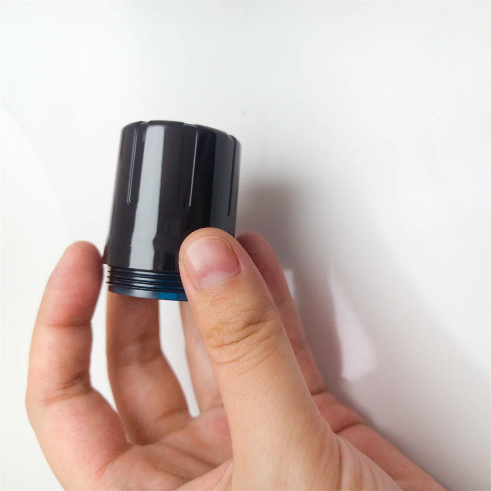 Black Wireless Microphone Tail Cap Bottom Battery Back Cover Microphone Accessories