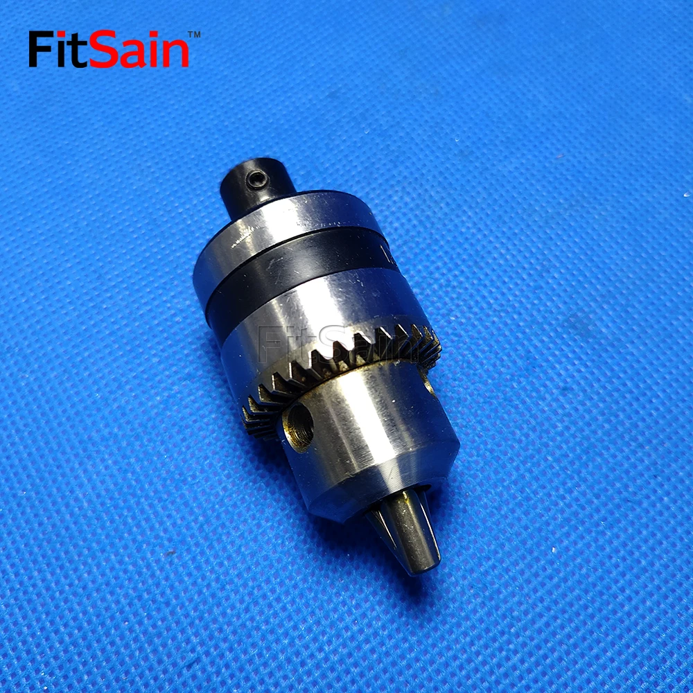 FitSain--B10 0.6-6mm mini drill chuck for motor shaft 4/5/6/6.35/8mm Connect Rod Power Tools Accessories drill press