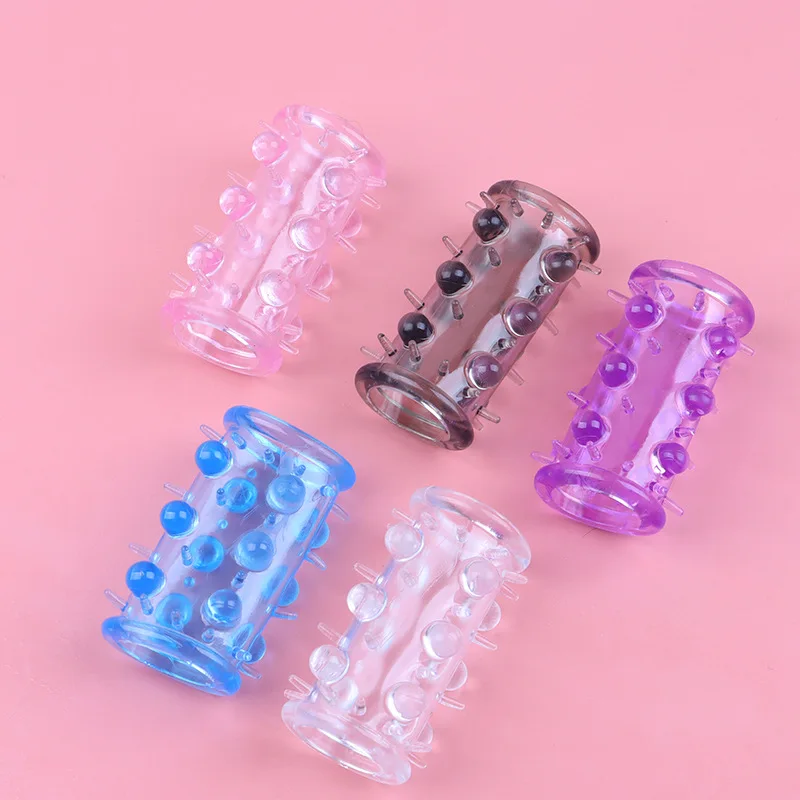 Adjustable Big Cock Ring Reusable Silicone Long Condom Penis Sleeve Delay Ejaculation Time Lasting Sex Toys for Men