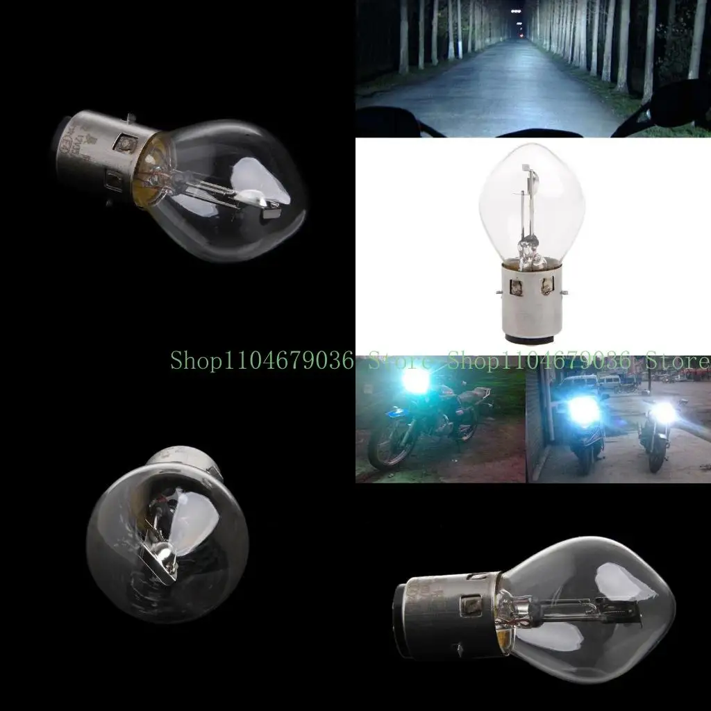 

652F 12V Universal ATV Moped Scooter Furlight Bulb 35W 10A B35 BA20D яркая лампочка