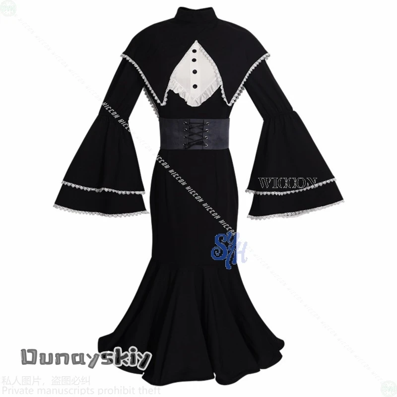 Аниме-игровой проект Sekai Cosplay Idol Girls Groups Nightcord At 25:00 Костюм Mikkuu {BankaiMode}Винтажная готическая Лолита Хэллоуин