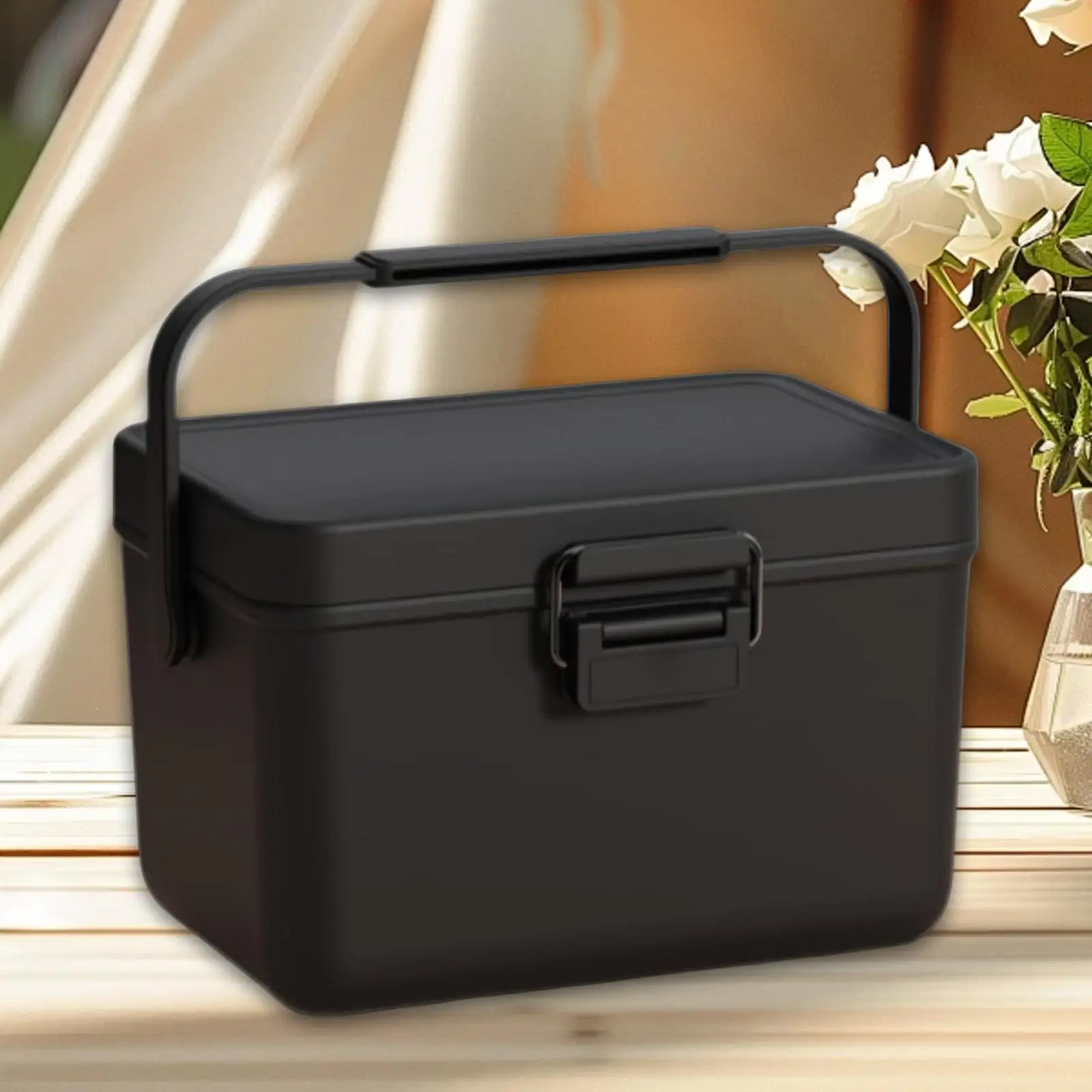 Insulated Cooler Box Premium Fresh Keeping 3.8L Container Portable Ice Retention Cooler for Beach Picnics BBQ Outdoor Camping