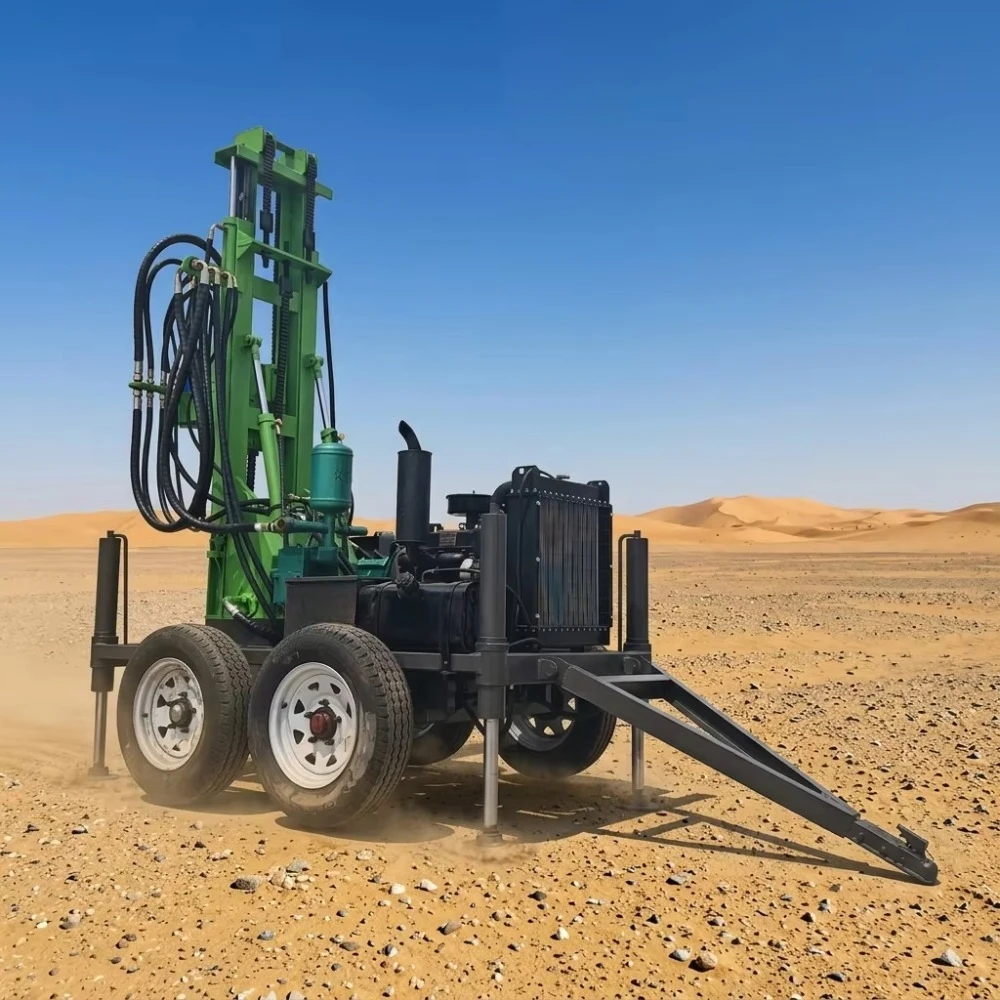 Cheap Price 230m Water Well Drilling Rig Portable Borehole Water Well Drilling Machine Farm Use for Sale