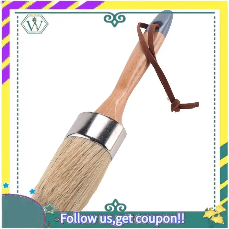 

НОВАЯ восковая и меловая кисть, восковые кисти для мебели, художественные ремесла «сделай сам», натуральная щетина