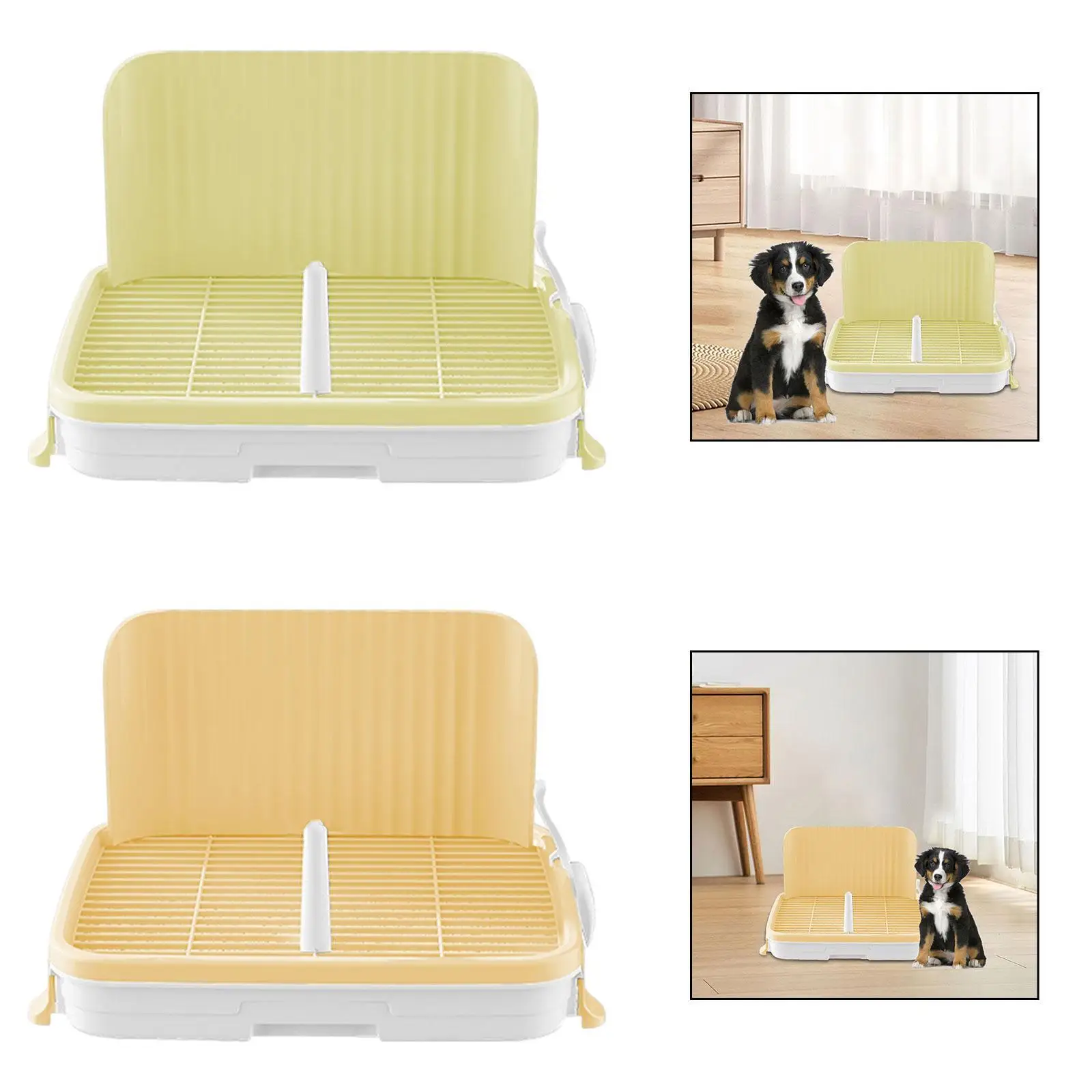 

20.08inchx14.57inchx12.20inch Puppy Training Tray Keep Paw and Floor Clean