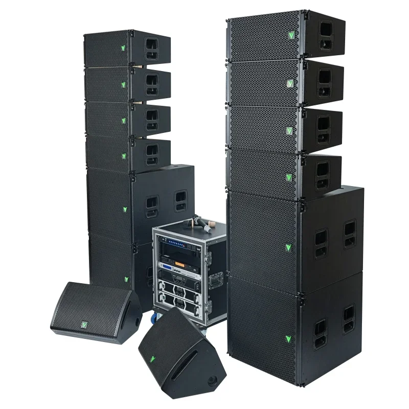 

Sound system Dual 10 Inch Professional Line Array Speaker Sound System Outdoor Sound System