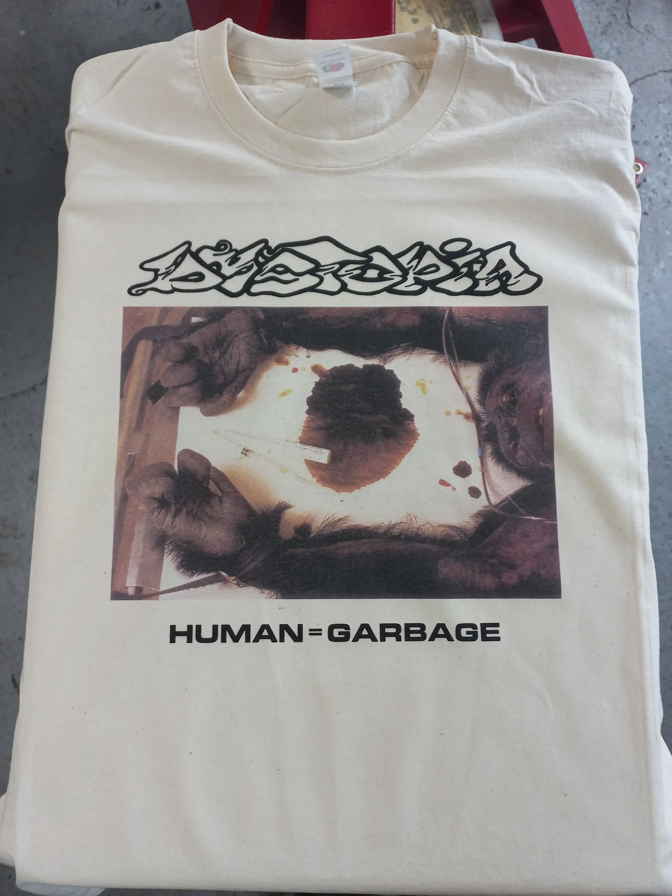 Dystopia Human Garbage Crust Sludge Merch Punk T Shirt Prints