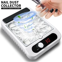 Potente recolector de polvo para uñas, aspirador profesional para pulir uñas con filtro extraíble, para salón de uñas
